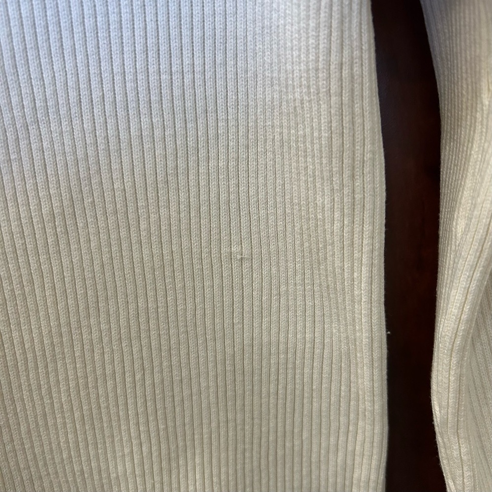 Columbia Y2K Ribbed Long Sleeve V Neck with Corduroy Accents.   Size:M   Vintage - Picture 6 of 6